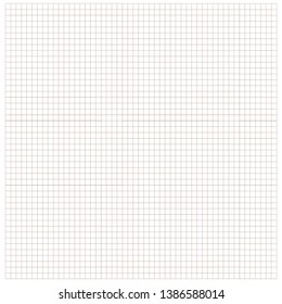 Square grid paper. Background. Vector.