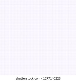 Square grid purple millimetre graph paper. Seamless vector background.