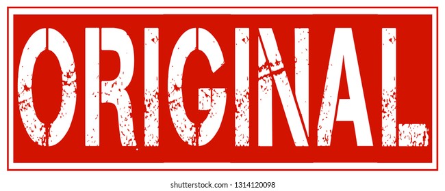 square grunge original stamp