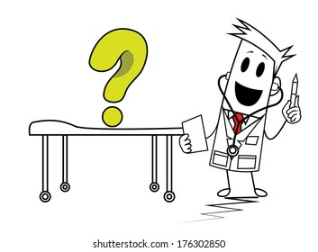 Square Guy - Doctor Square heals to Problem