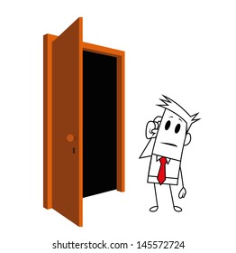 Cartoon Open Door Images Stock Photos Vectors Shutterstock