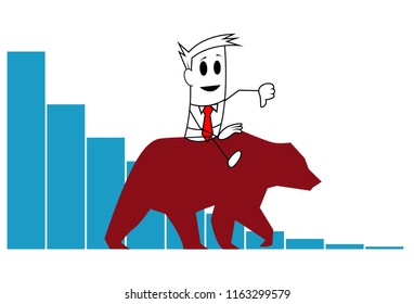 Square Guy is riding a bear amongst the charts.
