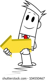 Square guy-Arrow