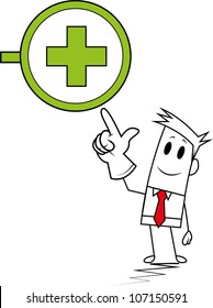 Square guy-Hospital icon