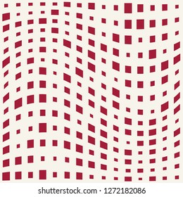 square halftone seamless pattern, minimal geometric background print texture