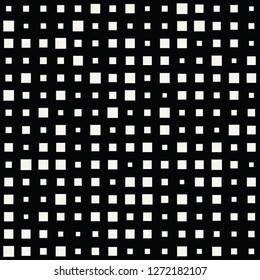 square halftone seamless pattern, minimal geometric background print texture