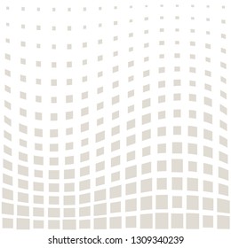 square halftone seamless pattern, minimal geometric background border texture