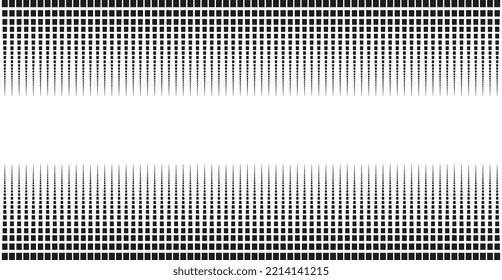 textura de fondo de papel de fondo de medio tono cuadrado en blanco y negro