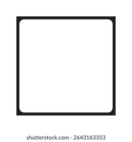 square icon or logo isolated sign symbol vector illustration - high quality black style vector icons.
