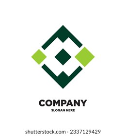 Square icon logo vector design