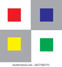 Design de Símbolo e Ícone Quadrado 