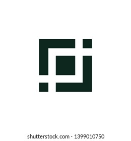 square icon vector illustration design template
