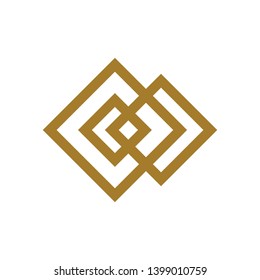 square icon vector illustration design template