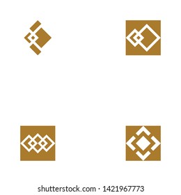 square icon vector illustration design template Vector
