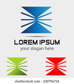 Square icons logo