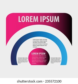 Square infographic