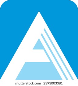 square letter a company logo