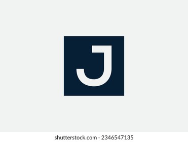 Square letter logo design, Letter box symbol vector. iconic letter logo. square letter symbol. lettering monogram