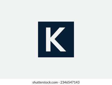 Square letter logo design, Letter box symbol vector. iconic letter logo. square letter symbol. lettering monogram