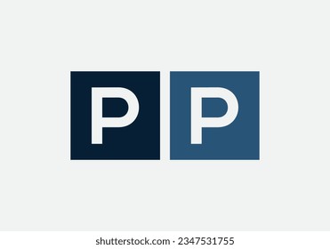 Diseño de logotipo de letras cuadradas, vector de símbolo de caja de letras. logotipo de la carta icónica. símbolo de letra cuadrada. monograma de letras