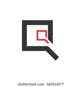 square with letter q logo