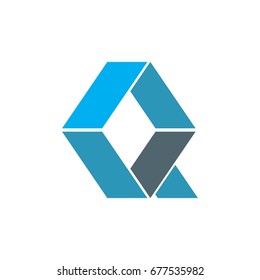 square letter q logo