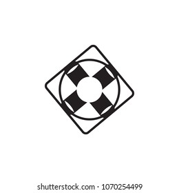 square lifeline icon. Element of ship illustration. Premium quality graphic design icon. Signs and symbols collection icon for websites, web design, mobile app on white background