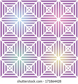 Square Light effect Seamless Pattern