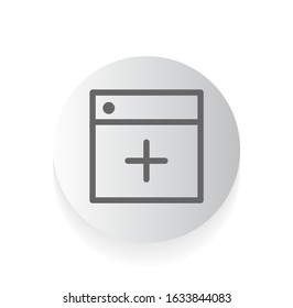square line icon pack collection 