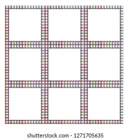 square line pattern. background design