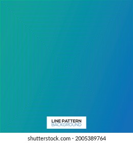Square line pattern with gradient background