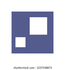 Plantilla de icono de logotipo cuadrado 7
