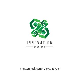 Square Logo Box Template