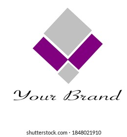 square logo design for company