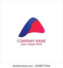 Square Logo Design Template for Business Brand