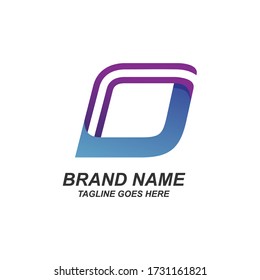 
Square logo design in vector