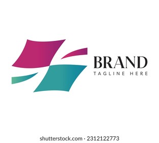 Elementos de plantilla de diseño de iconos de logotipo cuadrado. Usable para marca, logotipos de negocios y tecnología.

