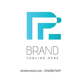 Square logo icon design template elements. Usable for Branding, Business and Technology Logos.
