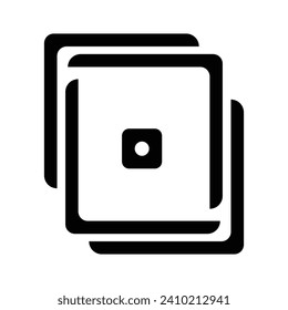 square logo icon vector illustration design