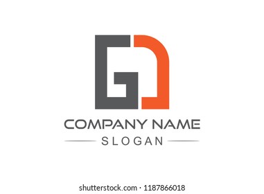 square logo letter g and d