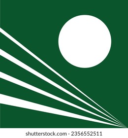 Logo cuadrado, líneas y círculo; abstracto; geométrico; bloque; logotipo de bloque