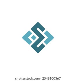 Un logotipo cuadrado con una letra estilizada "S" formada por líneas y flechas que se cruzan.