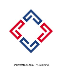 square logo vector.