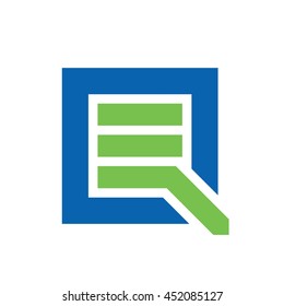 square logo vector