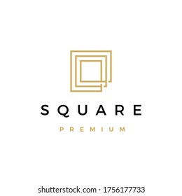 square logo vector icon illustration