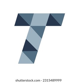 Square made of letter t