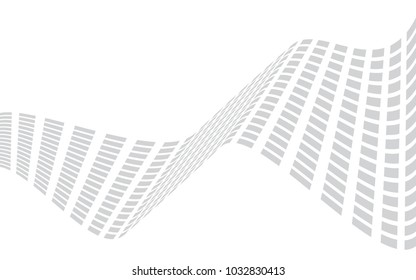 square mesh abstract background, grayscale grid on white