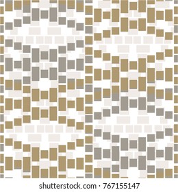 Square in a mesh pattern, cross, intersection, seamless vector background.