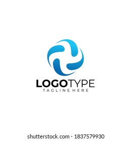 square molecule logo icon vector isolated