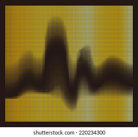 Square mosaic and minimalist abstract vector wallpaper.You can use in club, radio, pub, DJ show, party, concerts, recitals or the audio technology advertising background. 
